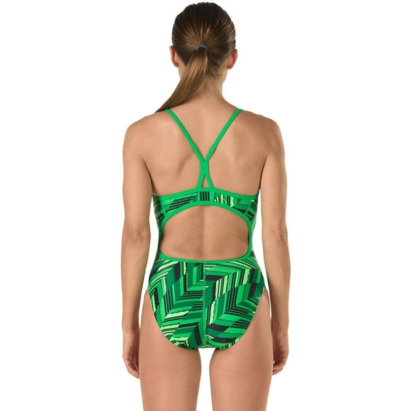 SWIMMERS!!!  NEW w/ TAGS! Speedo One Piece Swimsuit Endurance+ Free Back (COPY) - Picture 2 of 2